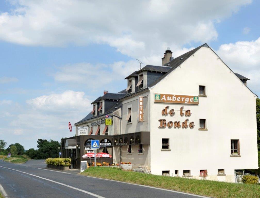 Hotel Auberge De La Bonde Logis Langeais Exteriör bild