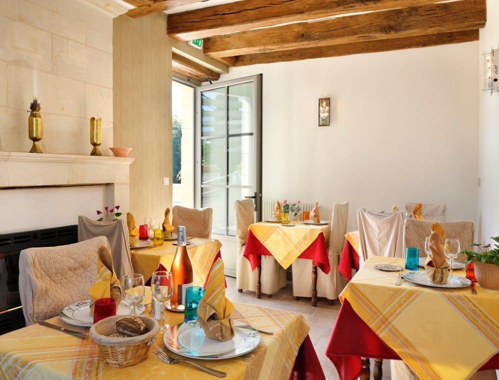 Hotel Auberge De La Bonde Logis Langeais Exteriör bild
